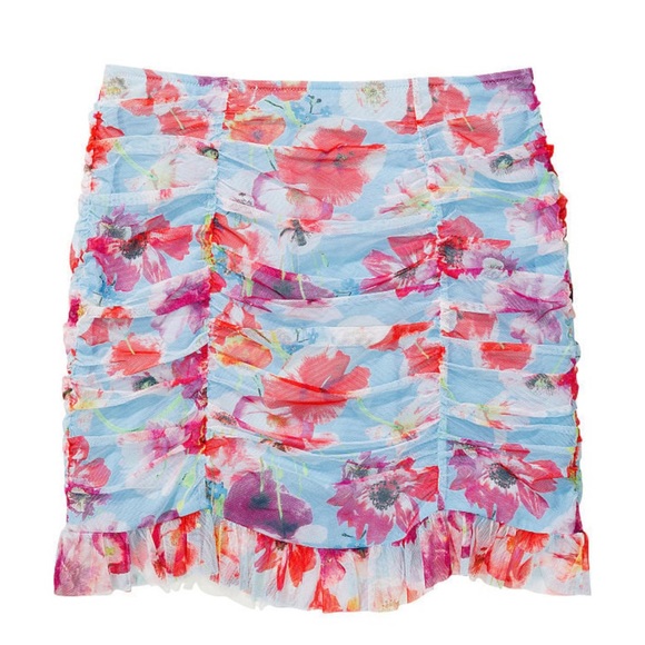 NWT VS Ruched Mini Skirt - Picture 2 of 3